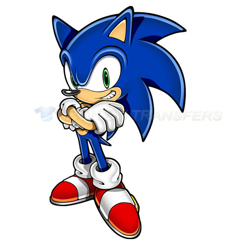Sonic the Hedgehog Iron-on Stickers (Heat Transfers)NO.5333